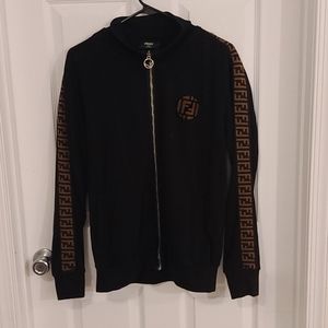 Fendi zip up sweater